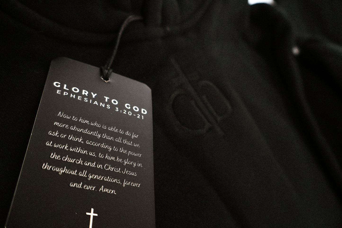 GLORY TO GOD® — Heavyweight Fleece Hoodie
